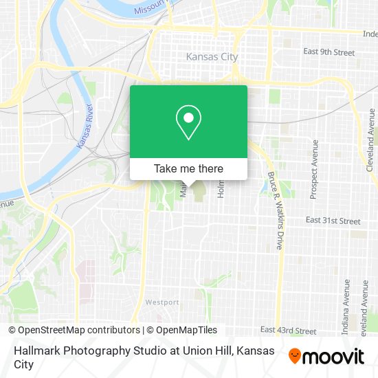 Hallmark Photography Studio at Union Hill map