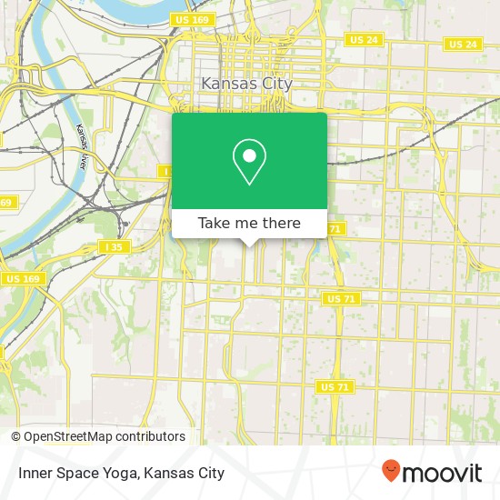 Inner Space Yoga map