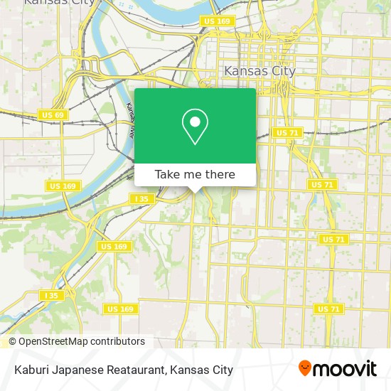 Kaburi Japanese Reataurant map