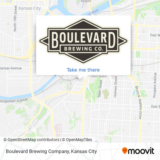Boulevard Brewing Company map