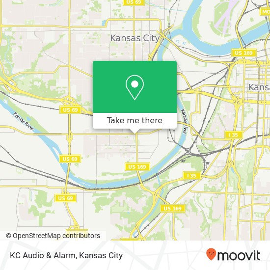 KC Audio & Alarm map