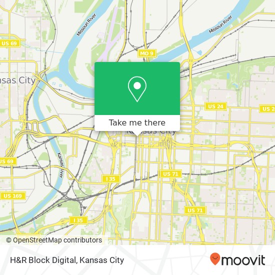 H&R Block Digital map