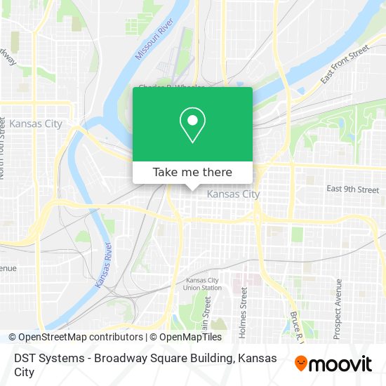 DST Systems - Broadway Square Building map