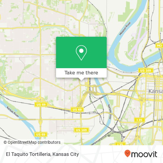 Mapa de El Taquito Tortilleria