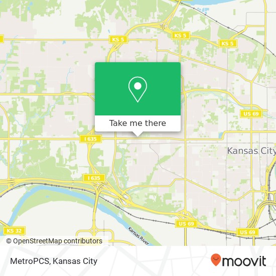 MetroPCS map