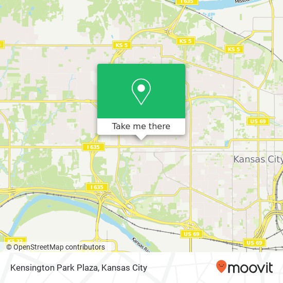 Kensington Park Plaza map