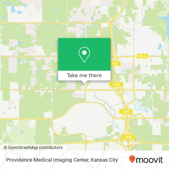 Providence Medical Imaging Center map