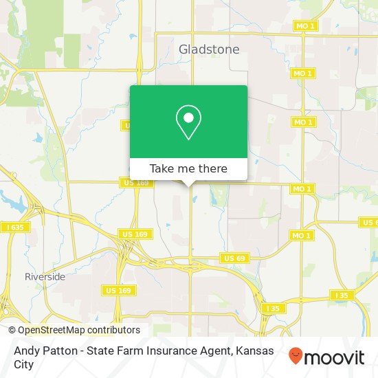Andy Patton - State Farm Insurance Agent map
