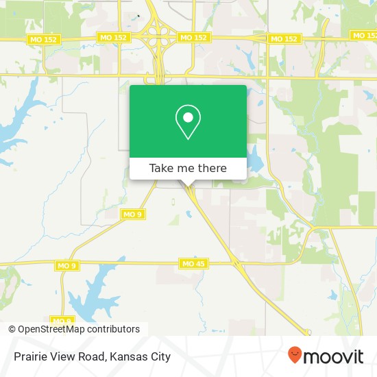 Prairie View Road map