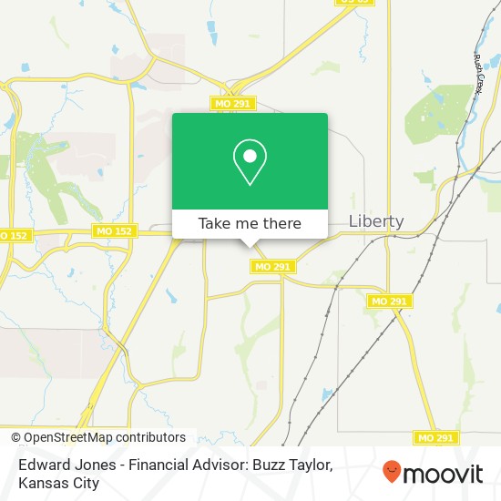 Mapa de Edward Jones - Financial Advisor: Buzz Taylor
