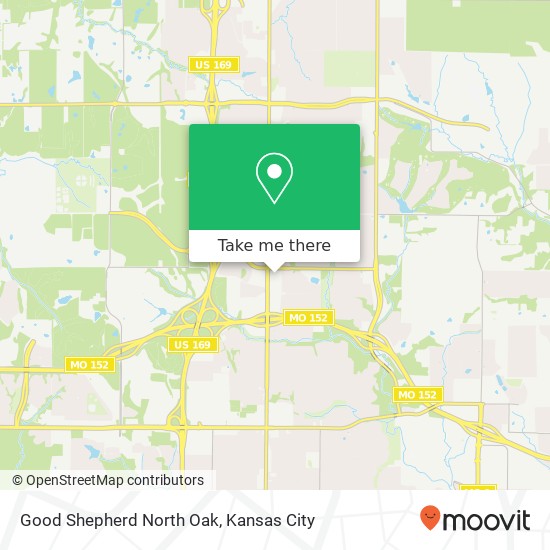Mapa de Good Shepherd North Oak