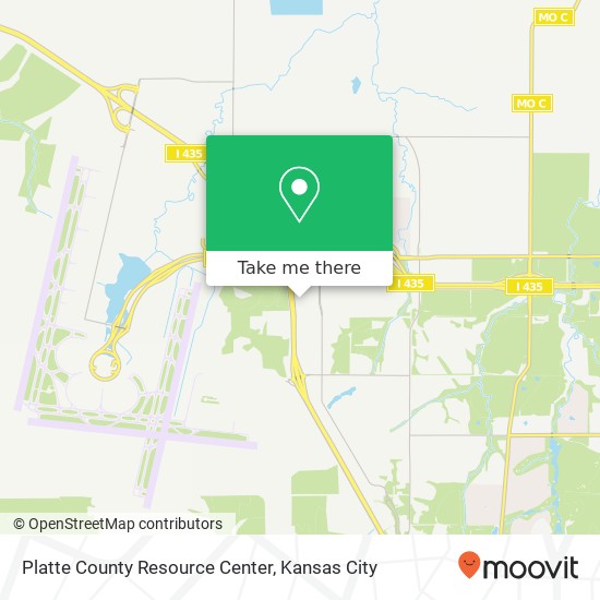 Mapa de Platte County Resource Center