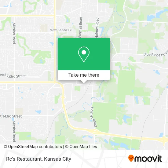 Rc's Restaurant map