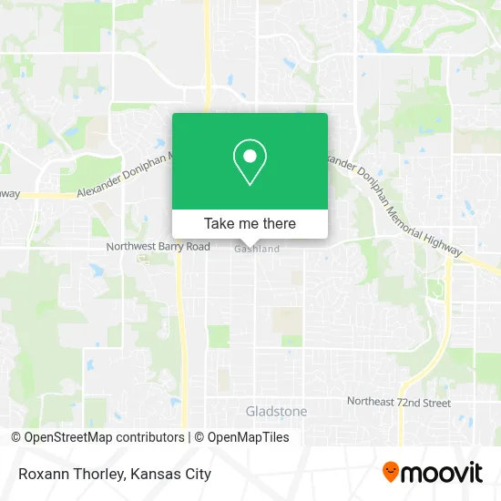 Roxann Thorley map