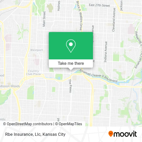 Rbe Insurance, Llc map
