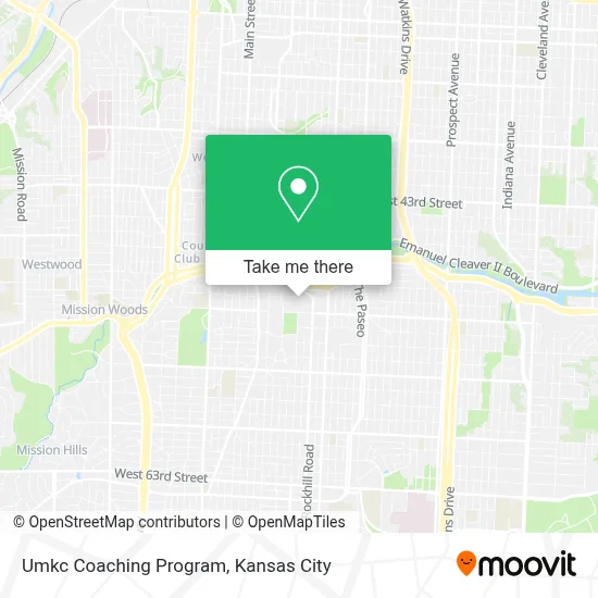 Umkc Coaching Program map