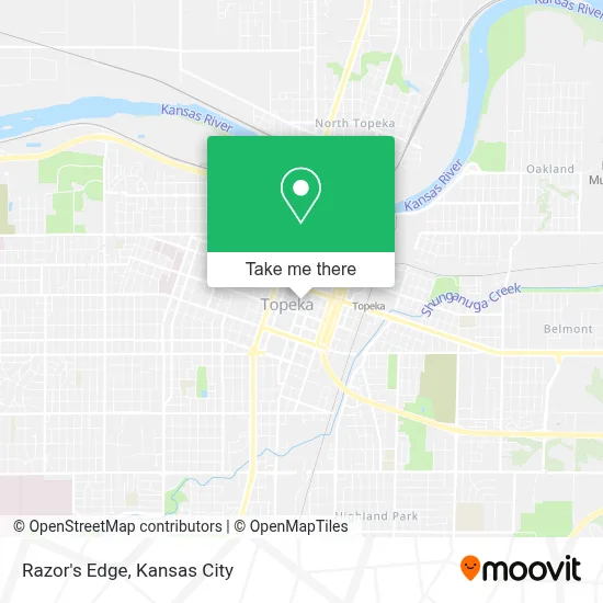 Razor's Edge map