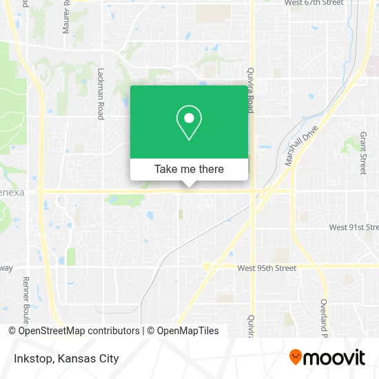Inkstop map