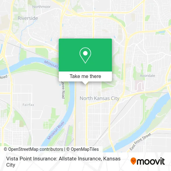 Vista Point Insurance: Allstate Insurance map