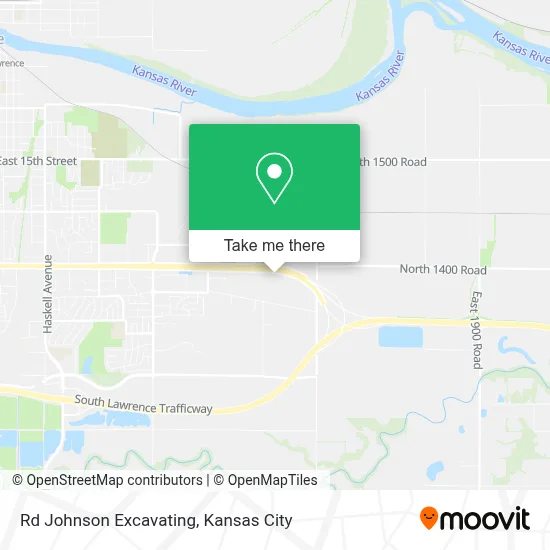 Rd Johnson Excavating map