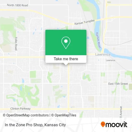 In the Zone Pro Shop map