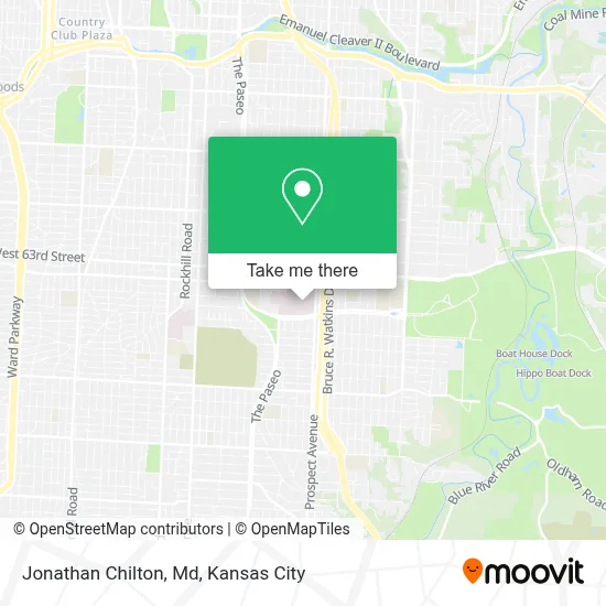 Jonathan Chilton, Md map