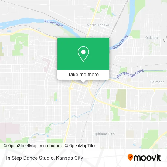 In Step Dance Studio map