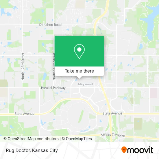 Rug Doctor map