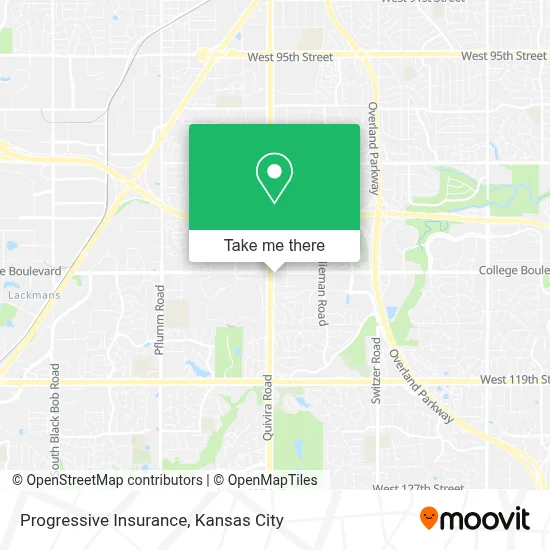 Progressive Insurance map