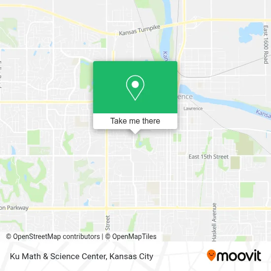 Ku Math & Science Center map