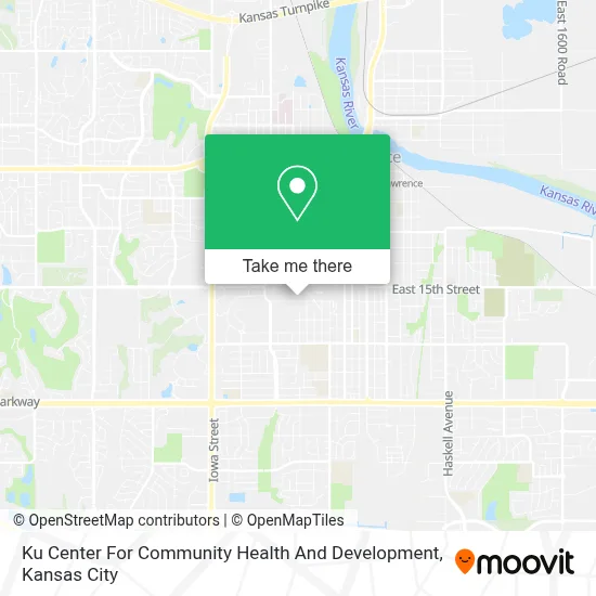 Ku Center For Community Health And Development map
