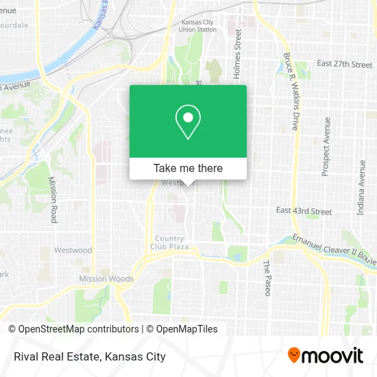 Rival Real Estate map