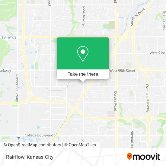 Rairflow map