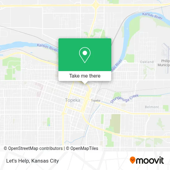 Let's Help map