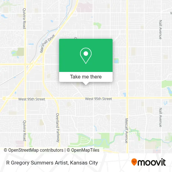 R Gregory Summers Artist map