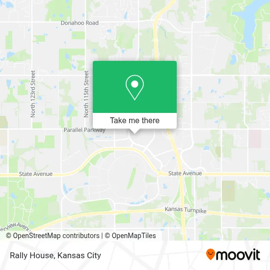 Rally House map