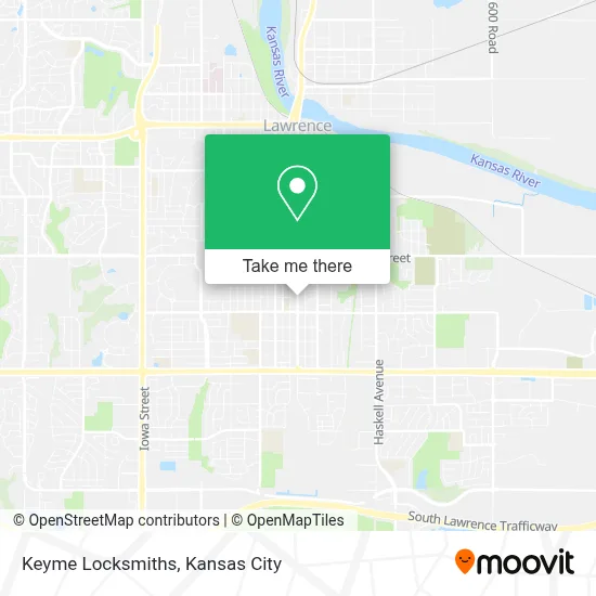 Keyme Locksmiths map