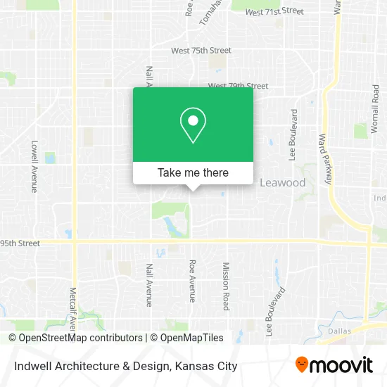 Indwell Architecture & Design map