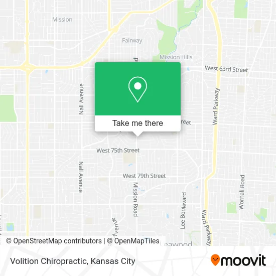 Volition Chiropractic map