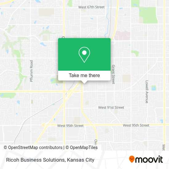 Ricoh Business Solutions map