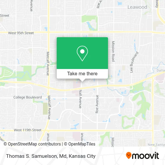 Thomas S. Samuelson, Md map