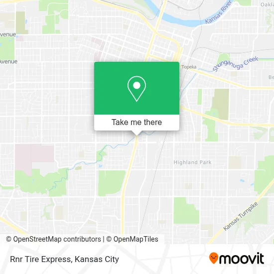 Rnr Tire Express map