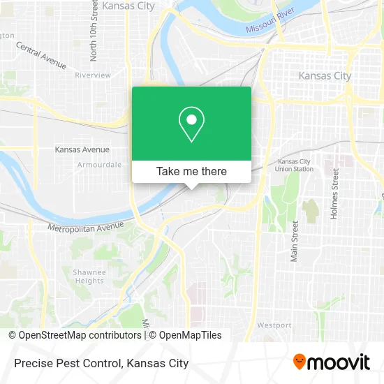 Precise Pest Control map