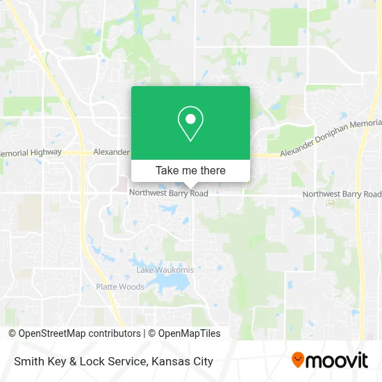 Smith Key & Lock Service map