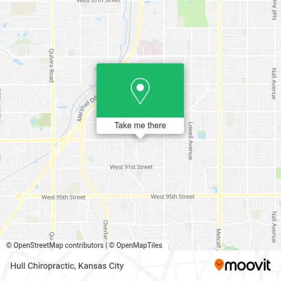 Hull Chiropractic map