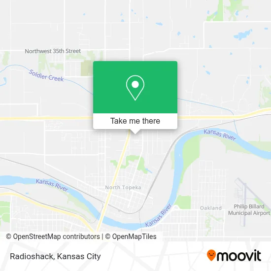 Radioshack map