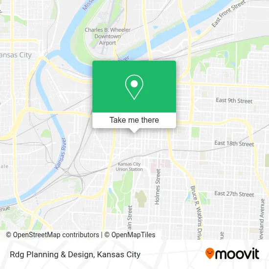 Rdg Planning & Design map