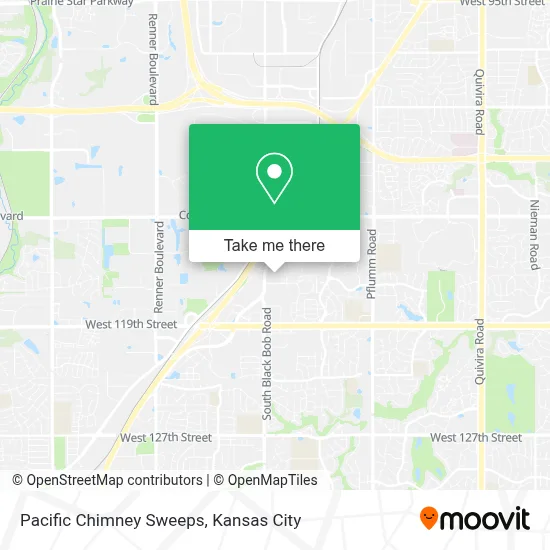 Pacific Chimney Sweeps map
