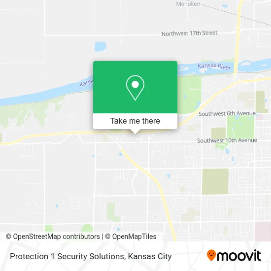Protection 1 Security Solutions map