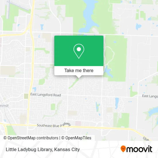 Little Ladybug Library map